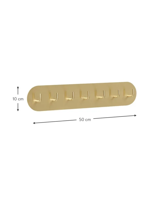 Appendiabiti Da Parete Con 7 Ganci In Metallo Form