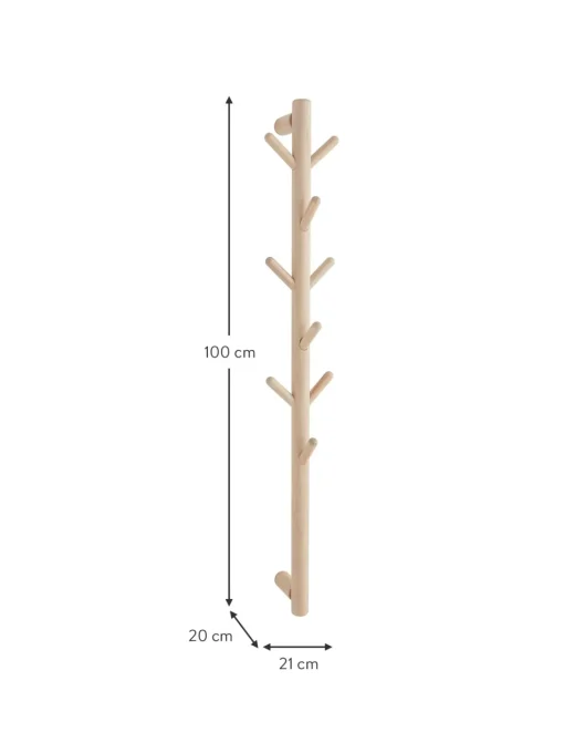 Appendiabiti Da Parete In Legno Di Pino Eddison