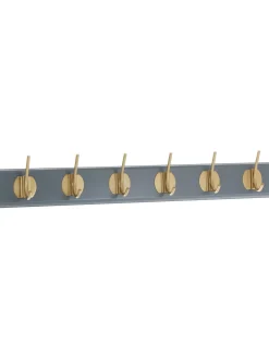 Appendiabiti Da Parete In Legno Con 6 Ganci Edgy