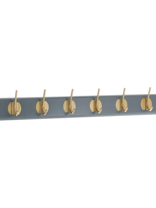Appendiabiti Da Parete In Legno Con 6 Ganci Edgy