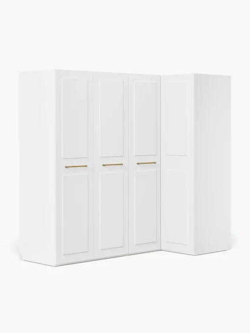 Armadio Angolare Componibile Charlotte, Larg. 215 Cm, Diverse Varianti