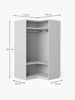 Armadio Angolare Componibile Charlotte, Larg. 115 Cm, Diverse Varianti