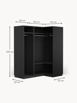 Armadio Angolare Componibile Simone, Larg. 165 Cm, Diverse Varianti