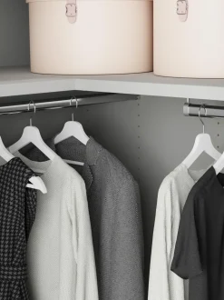 Armadio Angolare Componibile Leon, Larg. 115 Cm, Diverse Varianti