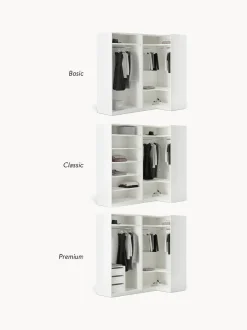 Armadio Angolare Componibile Leon, Larg. 215 Cm, Diverse Varianti