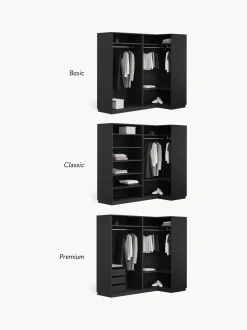 Armadio Angolare Componibile Leon, Larg. 215 Cm, Diverse Varianti