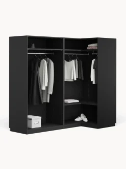 Armadio Angolare Componibile Leon, Larg. 215 Cm, Diverse Varianti