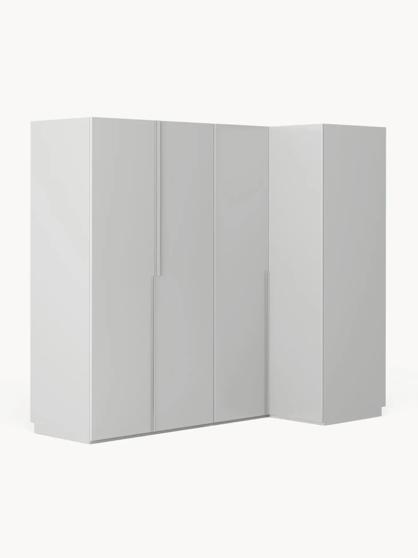 Armadio Angolare Componibile Leon, Larg. 215 Cm, Diverse Varianti