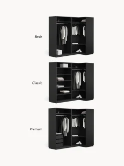 Armadio Angolare Componibile Simone, Larg. 215 Cm, Diverse Varianti