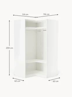 Armadio Angolare Componibile Charlotte, Larg. 115 Cm, Diverse Varianti