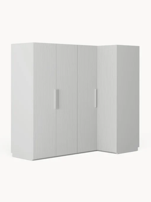 Armadio Angolare Componibile Simone, Larg. 215 Cm, Diverse Varianti