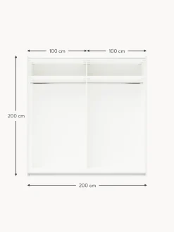 Armadio Componibile Ad Ante Battenti Leon, Larg. 200 Cm, Diverse Varianti