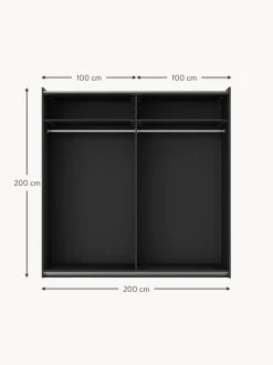 Armadio Componibile Ad Ante Battenti Leon, Larg. 200 Cm, Diverse Varianti