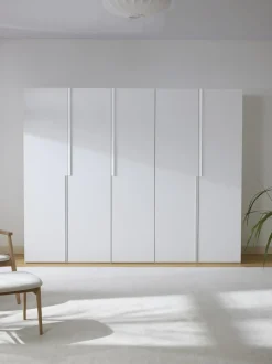 Armadio Componibile Ad Ante Girevoli Leon, Larg. 250 Cm, Diverse Varianti