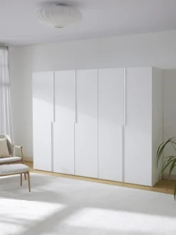 Armadio Componibile Ad Ante Girevoli Leon, Larg. 250 Cm, Diverse Varianti