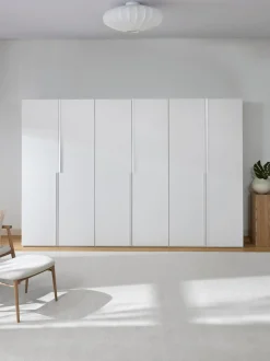 Armadio Componibile Ad Ante Girevoli Leon, Larg. 300 Cm, Diverse Varianti