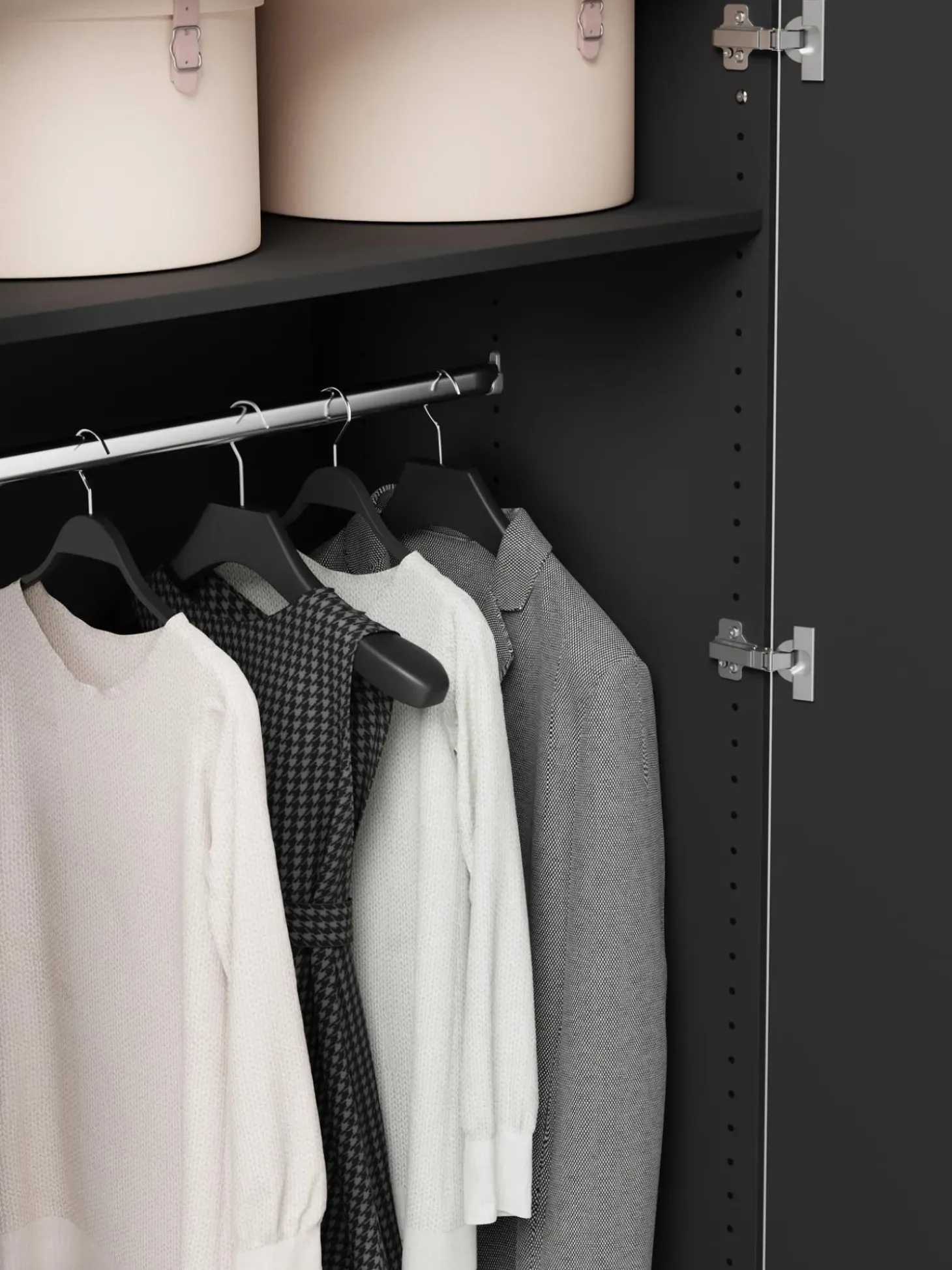 Armadio Componibile Ad Ante Girevoli Simone, Larg. 300 Cm, Diverse Varianti