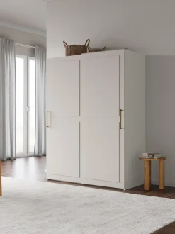 Armadio Componibile Con Ante Scorrevoli Charlotte, Larg. 150 Cm, Diverse Varianti