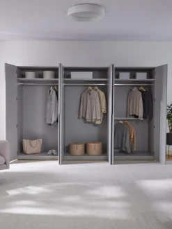 Armadio Componibile Con Ante Battenti Leon, Larg. 300 Cm, In Diverse Varianti