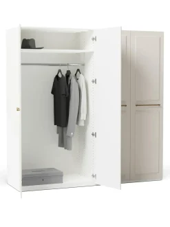 Armadio Componibile Con Anta Battente Charlotte, Larg. 200 Cm, In Diverse Varianti