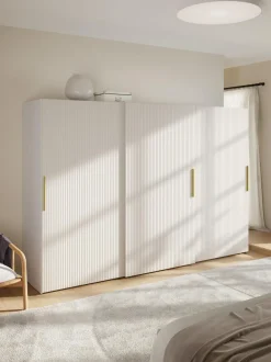 Armadio Componibile Con Ante Battenti Simone, Larg. 300 Cm, In Diverse Varianti