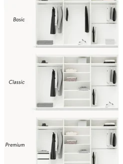Armadio Componibile Con Ante Battenti Simone, Larg. 300 Cm, In Diverse Varianti