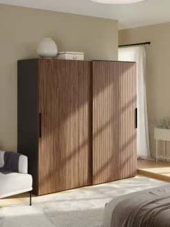 Armadio Componibile Con Ante Battenti Simone, Larg. 200 Cm, In Diverse Varianti