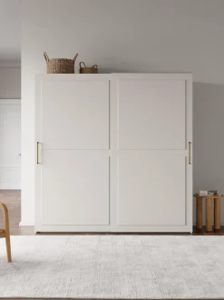 Armadio Componibile Con Ante Scorrevoli Charlotte, Larg. 200 Cm, Diverse Varianti