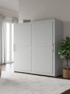 Armadio Componibile Con Ante Battenti Charlotte, Larg. 200 Cm, Diverse Varianti