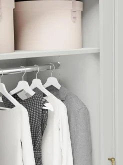 Armadio Componibile Con Ante Battenti Charlotte, Larg. 200 Cm, Diverse Varianti