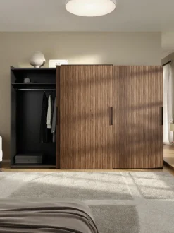 Armadio Componibile Con Ante Battente Simone, Larg. 300 Cm, In Diverse Varianti