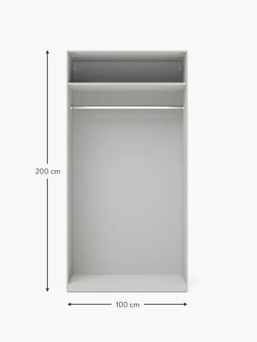 Armadio Componibile Con Ante Battenti Simone, Larg. 100 Cm, In Diverse Varianti