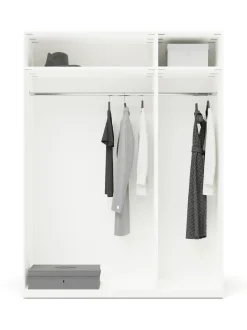 Armadio Componibile Con Ante Battenti Charlotte, Larg. 150 Cm, In Diverse Varianti