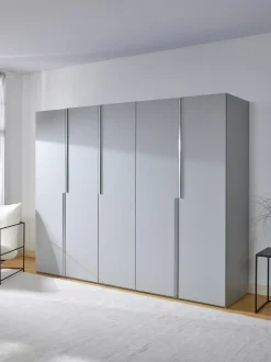 Armadio Componibile Con Ante Battenti Leon, Larg. 250 Cm, In Diverse Varianti
