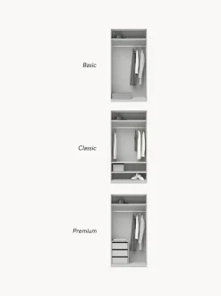 Armadio Componibile Con Ante Battenti Charlotte, Larg. 100 Cm, In Diverse Varianti