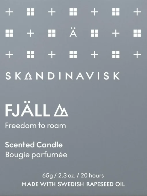 Candela Profumata Fjall (Erica, Timo, Frutti Di Bosco)