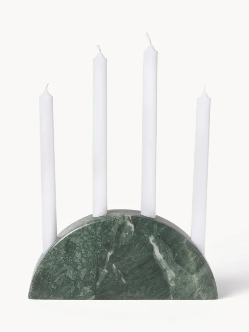 Candelabro In Marmo Como