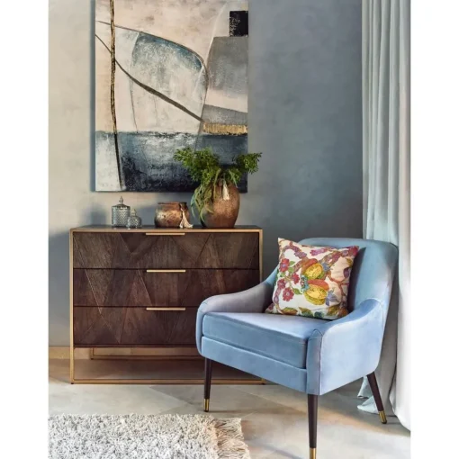 Cassettiera In Legno Di Mango Massiccio Harry*Westwing Collection Clearance
