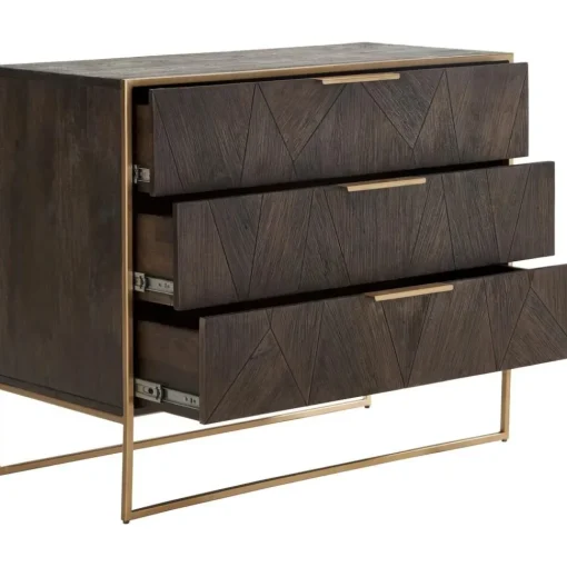 Cassettiera In Legno Di Mango Massiccio Harry*Westwing Collection Clearance