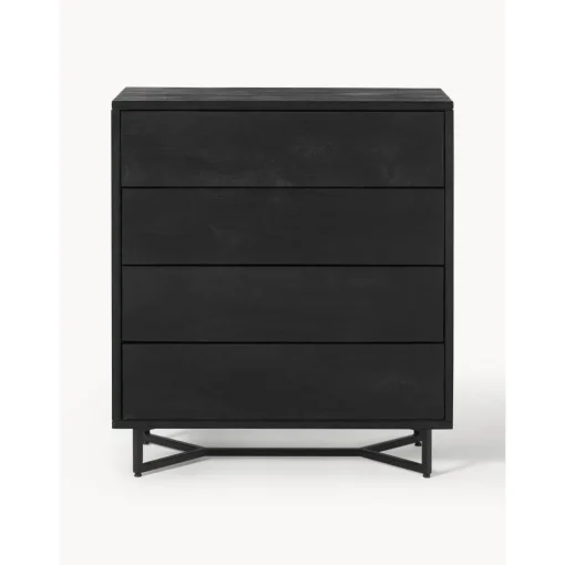 Cassettiera In Legno Di Mango Luca*Westwing Collection Discount