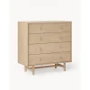 Cassettiera In Legno Di Quercia Diana*Westwing Collection New