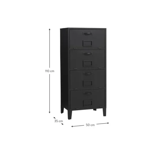 Cassettiera In Metallo Barny*Ellos Home Online