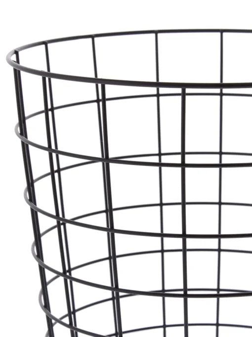 Cesto Grande In Metallo Wire