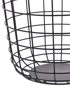 Cesto Grande In Metallo Wire