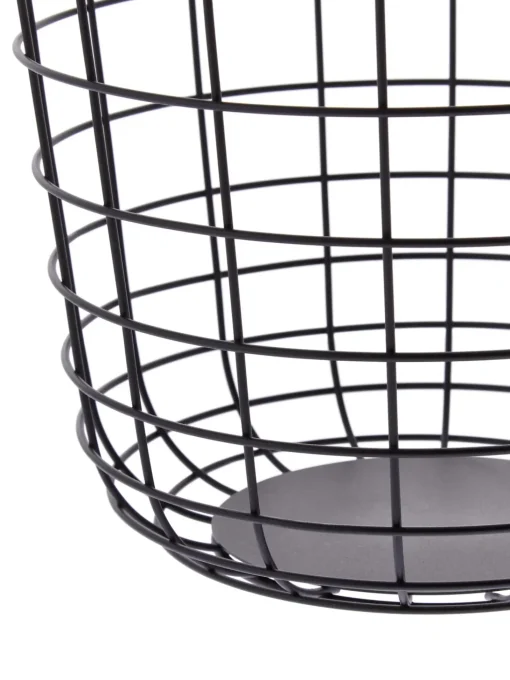 Cesto Grande In Metallo Wire