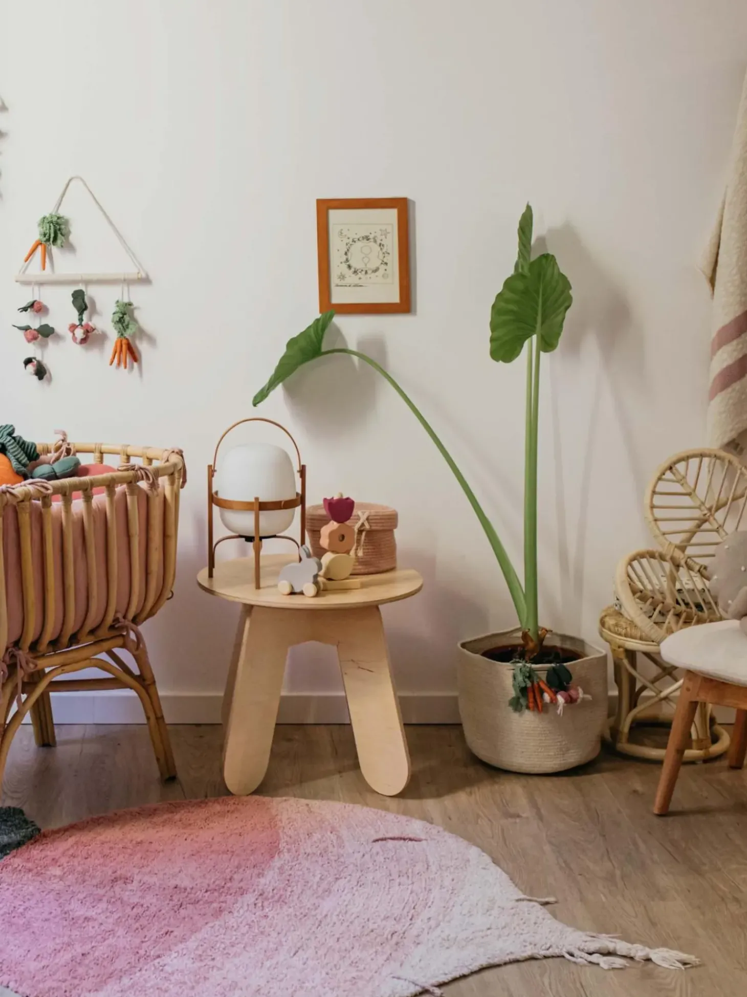 Cesto Portaoggetti Per Bambini Fatto A Mano Veggies