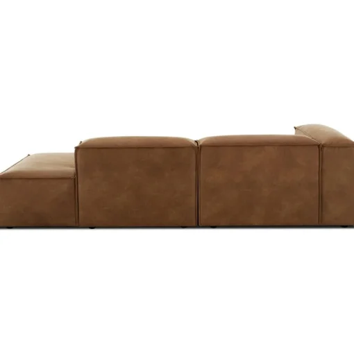 Chaise Longue Componibile In Pelle Riciclata Lennon*Westwing Collection New