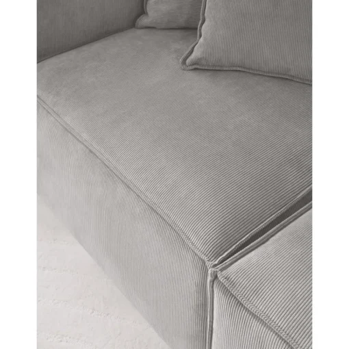 Chaise Longue Componibile In Velluto A Coste Lennon*Westwing Collection Best