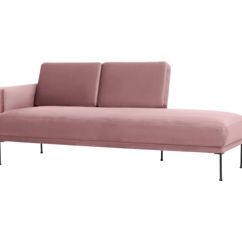 Chaise Longue In Velluto Fluente*Westwing Collection Clearance