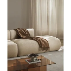 Chaise Longue Xl Componibile In Boucle Sofia*Westwing Collection Outlet